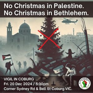 Vigil event in Coburg, VIC, 20 December 2024